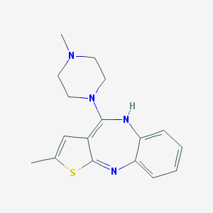 2D Structure of olanzapine